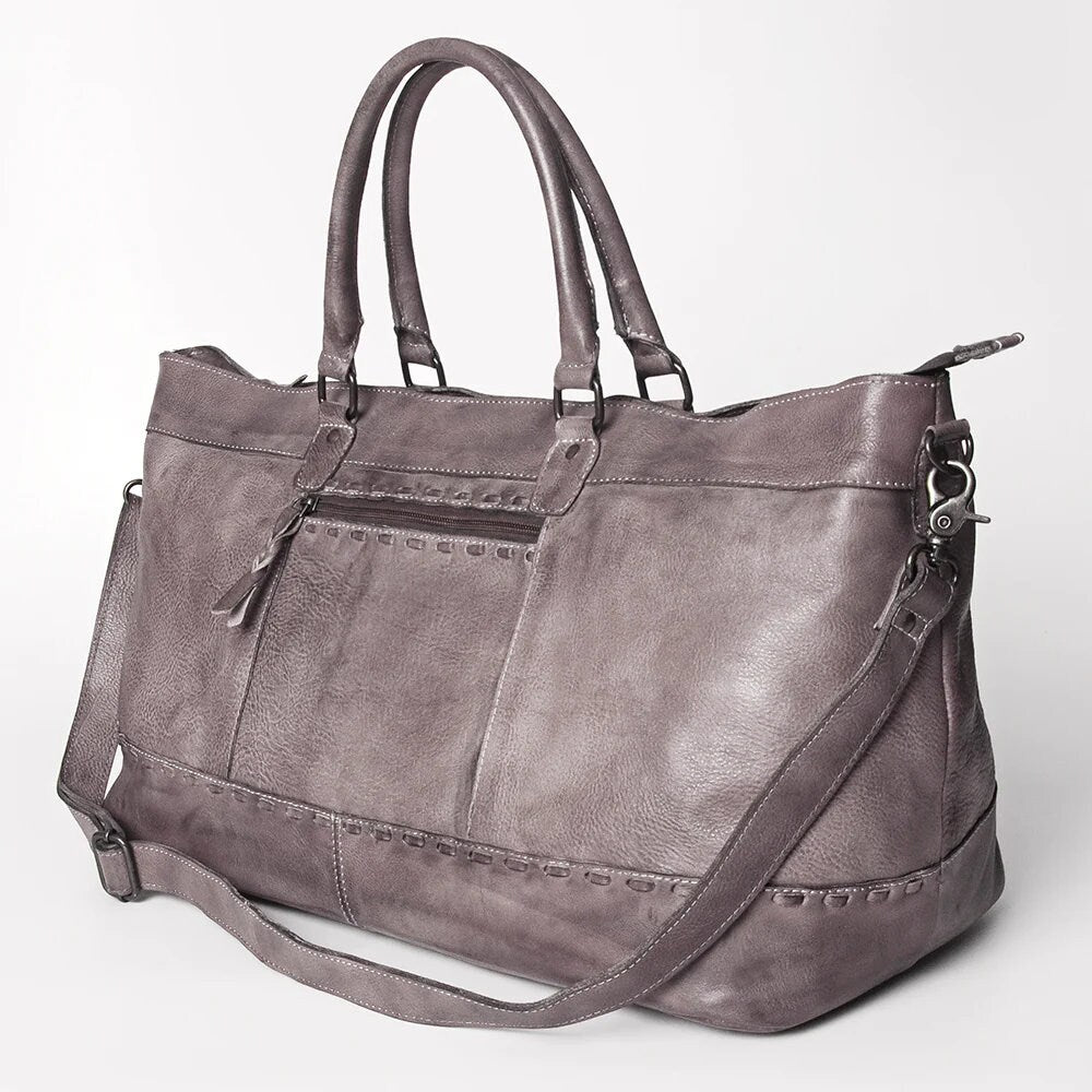 Womens Leather Duffel Bag, Genuine Leather Duffle, Vintage Leather Duffel, Weekender Travel Duffel, Leather Duffle Travel Bag