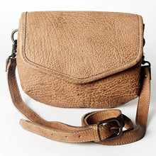 Load image into Gallery viewer, Genuine Vintage Leather Western Fashion Retro Handmade Crossbody Bag Purse, Leather Purse, Leather Crossbody Bag, Vintage leather Bag
