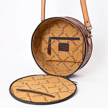 Load image into Gallery viewer, Orchard Prairie Western Leather Canteen Crossbody Purse
