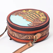 Load image into Gallery viewer, Orchard Prairie Western Leather Canteen Crossbody Purse
