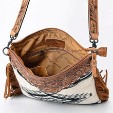 Load image into Gallery viewer, Woodlawn Western Leather Crossbody Purse
