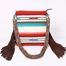 Load image into Gallery viewer, Hot Springs Western Leather Crossbody Purse
